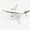 ZEZEFUFU 1/400 Scale Alloy Aircraft Singapore Tiger A320 Plane Model Home Office Decoration Gifts view 2