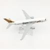 ZEZEFUFU 1/400 Scale Alloy Aircraft Singapore Tiger A320 Plane Model Home Office Decoration Gifts view 3