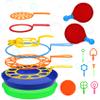 Roberly 18 PCS Big Bubble Wands Toys Set with Solution, Tray, Soft Racket, Bulk Funny Bubbles Making Toys for Kids Summer Outdoor Activities Game Birthday Party Favors view 1