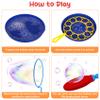 Roberly 18 PCS Big Bubble Wands Toys Set with Solution, Tray, Soft Racket, Bulk Funny Bubbles Making Toys for Kids Summer Outdoor Activities Game Birthday Party Favors view 3
