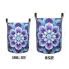 Foruidea Floral And Modern Bohemian Laundry Basket,Laundry Hamper,Collapsible Storage Bin, Oxford Fabric Clothes Baskets,Nursery Hamper For Home,Office,Dorm,Gift Basket view 4