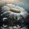 1000 Piece Adult Woodiness Puzzle, White Chrysanthemum, Puzzle Game Educational Gift, Room Decor view 1