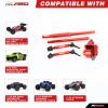 2pcs Drive Shafts Diff Set 40Cr Steel Gear Center Driveshaft Aluminium for 1/10 Arrma Vorteks Granite 4X2 Boost Mega 550 Upgrade to 4WD Hop-ups view 3
