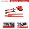 2pcs Drive Shafts Diff Set 40Cr Steel Gear Center Driveshaft Aluminium for 1/10 Arrma Vorteks Granite 4X2 Boost Mega 550 Upgrade to 4WD Hop-ups view 4