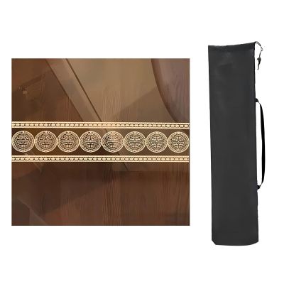 PVC Material Mahjong Mat, Square Anti Slip Mahjong Table Mats, Mahjong Game Mat with Storage Bag for Mahjon and Poker (Color : Style 3, Size : 70x70cm (27.55x27.55in))