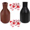 BESPORTBLE 2 Sets Billiards Pea dice Box Party Billiard dice Props Number Dice Cup Billiard Accessories Plastic Pool Table Props Set Medicine Bottle Plastic Billiard Prop Plastic dice Ball view 1