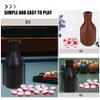 BESPORTBLE 2 Sets Billiards Pea dice Box Party Billiard dice Props Number Dice Cup Billiard Accessories Plastic Pool Table Props Set Medicine Bottle Plastic Billiard Prop Plastic dice Ball view 3
