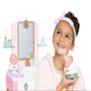 Disney Princess Style Collection Girls Deluxe Day Spa with Realistic Steamer, Play Skincare Essentials & Real Running Water, 20+ Pieces view 2