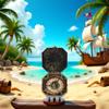 1Pc Bronze Compass Toy, Nautical Compass Pirate Captain Costume Toy Halloween Party Cosplay Decoration Deft Design, Toys and Games view 4