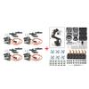 diymore 4pcs DM90S Servo Micro 180 9 Gram Metal Gear Servo Digital Micro Servo Motor for 450 RC Helicopter Plane Boat Car (180 Rotating) view 1