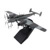 Alone at Home Toy Man's Table Boys BF 110 Aircraft Model 1:100 Model Army Aircraft Model view 1