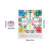 Tgoon Children Aeroplane Chess, Flying Chess Clear Color for Home and Travel view 3