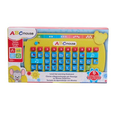ABCmouse, Level-Up Learning Keyboard, 3 Learning Modes, Learning and Education, Pretend Play, Kids Toys for Ages 3 Up by Just Play