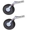 DAYUDDRICAR RC Model Airplane D5/D4 125mm Double Spring Shock Absorber Kneeling Landing Gear with 2.75" PU Wheel Kit for 3-6kg RC Model Airplane Plane Accessories view 1