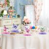 10PCS Butterfly Centerpieces for Tables Butterfly Girls Birthday Decorations Honeycomb Table Toppers for Baby Shower Gender Reveal Spring Tea Party Mother's Day Easter Decor view 2
