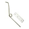 VERBANA RC Airplane Part, 2 Sets 40-Class Airplane Model Metal Tail Wheel Brackets with Spring Kit Replacement for 40-Class Airplane Model RC Airplane Plane Accessories Part view 2