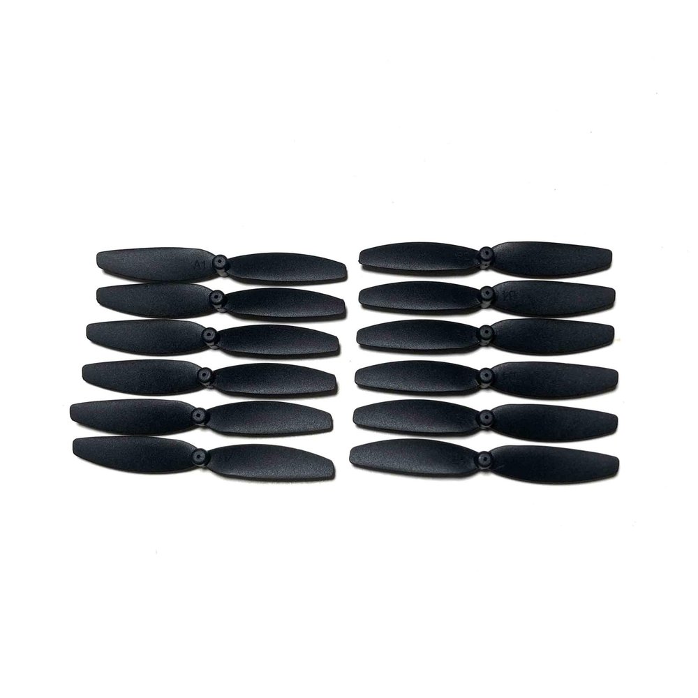 DAYUDDRICAR Drone Propeller Kit, for XD1 Pro RC Drone propellers Prop Blades Maple Leaf Kit Replacement for XD1 Pro RC Drone Quadcopter Accessories Part (Color : 12PCS Blade)