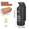Hand Grenade Toy for CS Battle Game,with 9 Foam Ammo Fun Impact Tactical CS-Grenade Toys Halloween Outdoor Sport for Age 14 Years Old and up and Adults view 3