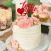 10PCS Valentines Heart Cake Toppers Glitter Letter Cupcake Toppers for Valentines Day Birthday Wedding Anniversary Engagement Party Cake Decoration Supplies Red view 3