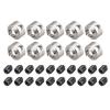 DMiotech 10 Pack 4.1mm Wheel Landing Gear Wheel Stopper for Model Airplane Parts Replacement Upgrade view 1