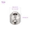 DMiotech 10 Pack 2.1mm Wheel Landing Gear Wheel Stopper for Model Airplane Parts Replacement Upgrade view 3