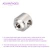 DMiotech 10 Pack 2.1mm Wheel Landing Gear Wheel Stopper for Model Airplane Parts Replacement Upgrade view 4