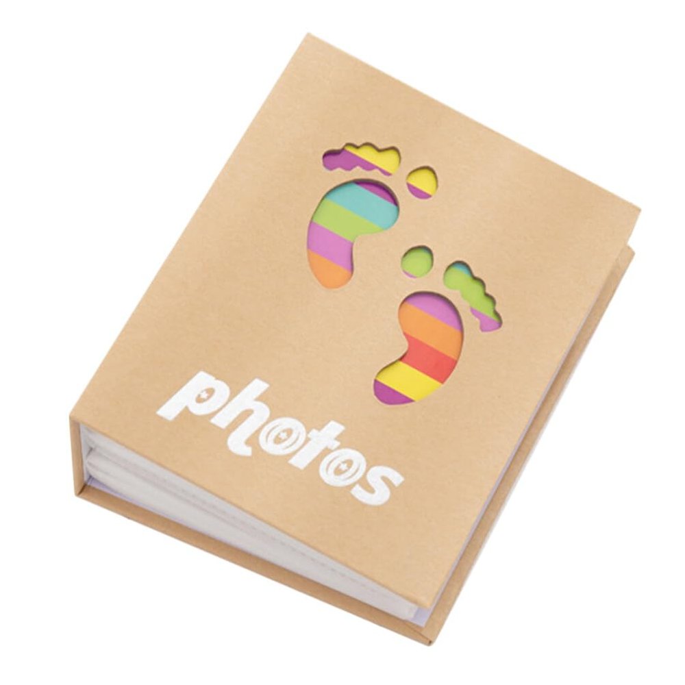 SEWACC Photo Album for Boy Girl Keepsake Album Easy to Store Display for Memories Lightweight Portable Design