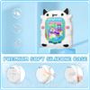 BEARDDO Silicone Case Compatible with Tamagotchi Uni Case, Cute Cartoon White Cow Virtual Pet Game Machine Protector Cover for Tamagotchi Uni Accessories with Ring Lanyard (White Cow) view 4