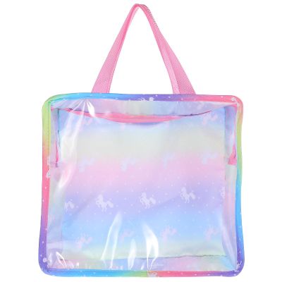 Totority Mini Handbag Doll Clothes Suitcase Portable Carry Case for Doll Clothes Storage and Accessories Organizer 9.65X8.66X3.15 Inches