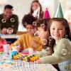 30 Pcs Bubbles Party Favors Mini Bubble Wands Tube Bulk Theme Maker Goodie Bags Stuffer Prizes Birthday Gift for Solution(Western) view 2