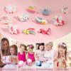 Clip On Earrings For Girls, 12/30 Pairs Hypoallergenic Kids Earrings, Cute And Great Gifts For Girls 4-12 (30-pair of clip on earrings) view 3