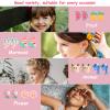 Clip On Earrings For Girls, 12/30 Pairs Hypoallergenic Kids Earrings, Cute And Great Gifts For Girls 4-12 (30-pair of clip on earrings) view 4