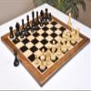 Reproduced 1950 Dubrovnik Bobby Fischer Chess Pieces  Ebony Wood | 4.25" King | Weighted Staunton Wooden Chess Set view 2