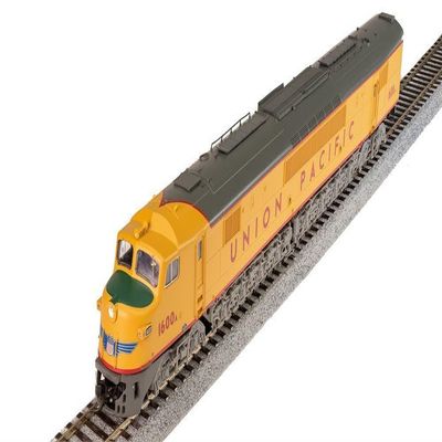 Broadway Limited 2510 Baldwin Centipede A-A Set, UP #1600A/1601A Set, Yellow & Gray, Both Units w/ Paragon4 Sound/DC/DCC, HO