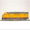 Broadway Limited 2510 Baldwin Centipede A-A Set, UP #1600A/1601A Set, Yellow & Gray, Both Units w/ Paragon4 Sound/DC/DCC, HO view 3