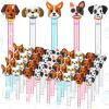 30 Pcs Bubbles Party Favors Mini Bubble Wands Tube Bulk Theme Maker Goodie Bags Stuffer Prizes Birthday Gift for Solution(Dog) view 1