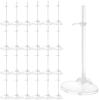 Nicunom 40 Pcs Doll Stand Display Holder, Transparent Stand Support for Dolls and Action Figures, Adjustable Doll Holder Mini Doll Display Stand for 11" to 13" Dolls Accessories view 1