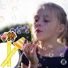 30 Pcs Bubbles Party Favors Mini Bubble Wands Tube Bulk Theme Maker Goodie Bags Stuffer Prizes Birthday Gift for Solution(Construction Vehicle) view 4