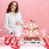 Balterever 36pcs Strawberry Baby Shower Cupcake Toppers Strawberry Baby Shower Decorations A Berry Sweet Baby is On the Way Decors for Strawberry Party Supplies view 4