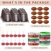 Nuogo 48 Pcs Football Party Favors Supplies Include Goodie Bags, Bracelets, stress Balls, mini Keychain, 12 of Each, for Football Theme Birthday Party Supplies view 2