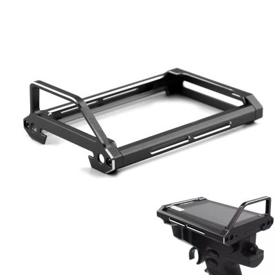 Aluminum RC Radio Transmitter Protector Frame for Flysky Noble NB4/NB4 Pro/Noble Lite Accessories Remote Controller Bracket Holder Shell Support Upgrade Parts(Black)