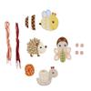 Eichhorn 100006846 - Threading Game with 4 Animals, Different Difficulty Levels, Promotes Fine Motor Skills, Development-Supporting Educational Game Made from 100% FSC Certified Beech Wood, from 3 view 1