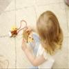 Eichhorn 100006846 - Threading Game with 4 Animals, Different Difficulty Levels, Promotes Fine Motor Skills, Development-Supporting Educational Game Made from 100% FSC Certified Beech Wood, from 3 view 2
