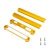 Metal Transmitter Protector Frame for Flysky Noble NB4 Pro Remote Control Battery Protective Bracket Holder Base RC Radio Controller Shell Support FS-NB4 Upgrade Parts(Yellow) view 3