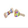 Eichhorn 100003491 music set rattle consisting of rainmaker and chestnut set, colourful music toy made from 100% FSC certified beech wood, from 2 years view 3