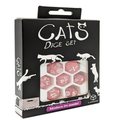 Cats Dice Set Daisy by Q-Workshop, Dice Game