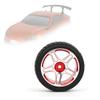 VBESTLIFE RC Car Tire RC Wheel Hub, Tire for SCY 16101 16102 16103 16201pro 1/16 Cars & Wheel Sets (Red), #311 view 4