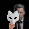 VaLtEv 2pcs White Fox Masks To Paint Therian Mask Wolf Cat DIY Blank Masks Japanese Kabuki Kitsune Masks Animal Dress Up Masks for Men Women Halloween Masquerade Costume Cosplay Props view 3