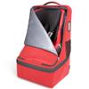 Koah Car Seat Backpack for Air Travel - Portable and Easy to Carry, Durable and waterproof design keeps your child's car seat protected (Red) view 1