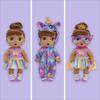 Baby Alive Super BFF Sophia Sparkle Brown Hair Dress Up Baby Doll Playset, 11 Inches, Toys for 3 Year Old Girls & Boys & Up (Amazon Exclusive) view 2